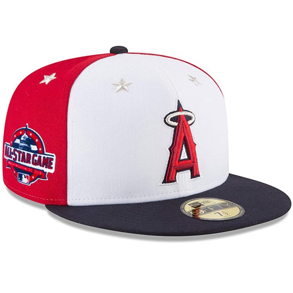 NWT Anaheim Angels All Star Game Side Patch 18 59Fifty Fitted Hat